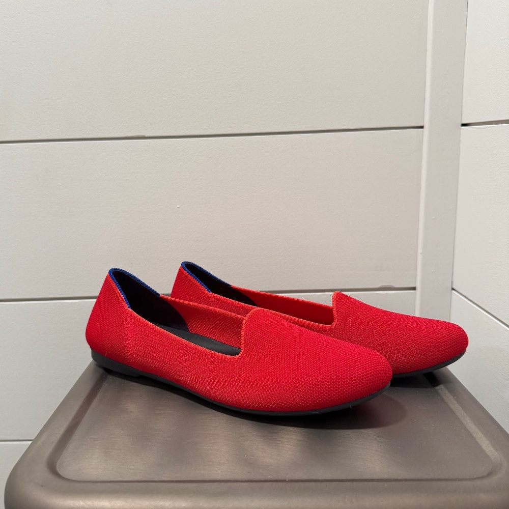 Rothy’s Lounge Loafer Red sz 7